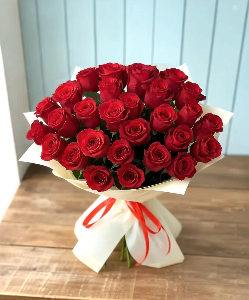 Букет 29 Красных роз в Сарапуле