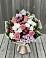 Букет цветов из: Альстромерии, Гвоздики, Розы и Хризантемы в Сарапуле