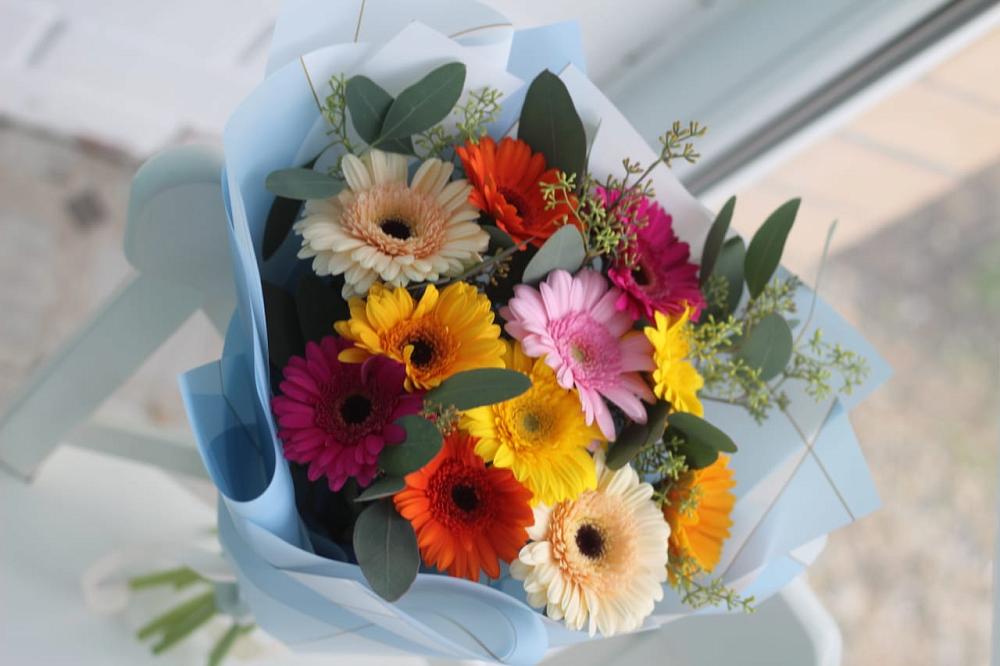 Букет цветов из: Герберы в Сарапуле