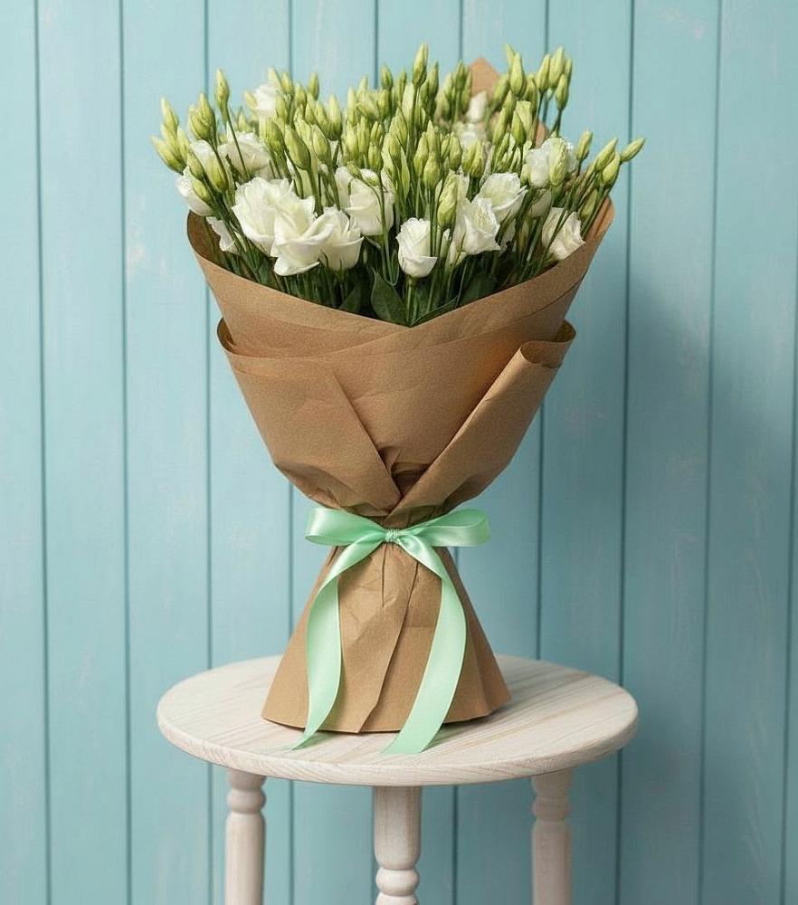 Букет цветов из: Лизиантусы в Сарапуле