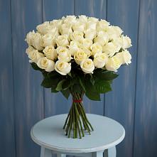 Букет 51 Белая роза Эдлесс Лав #REPLACE_PRED# Сарапуле