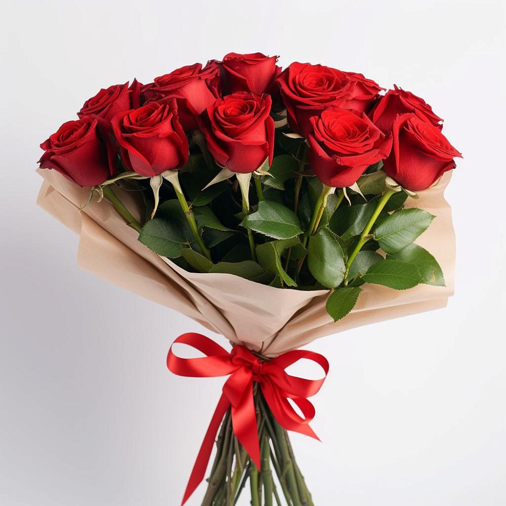 Букет 11 Красных роз Эдлесс Лав в Сарапуле